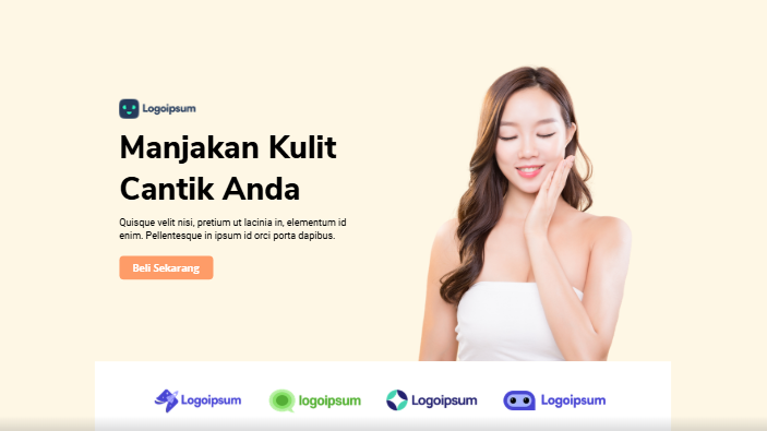 15 Beauty Landing Page
